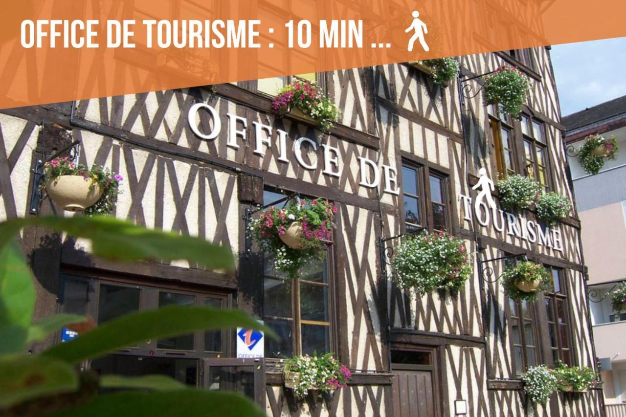 Promenade D'Automne - Netflix & Wifi - Climatisation- Parking Gratuit - Check-In 24H24 - Emplacement Velos - Goodmarning Châlons-en-Champagne Екстериор снимка