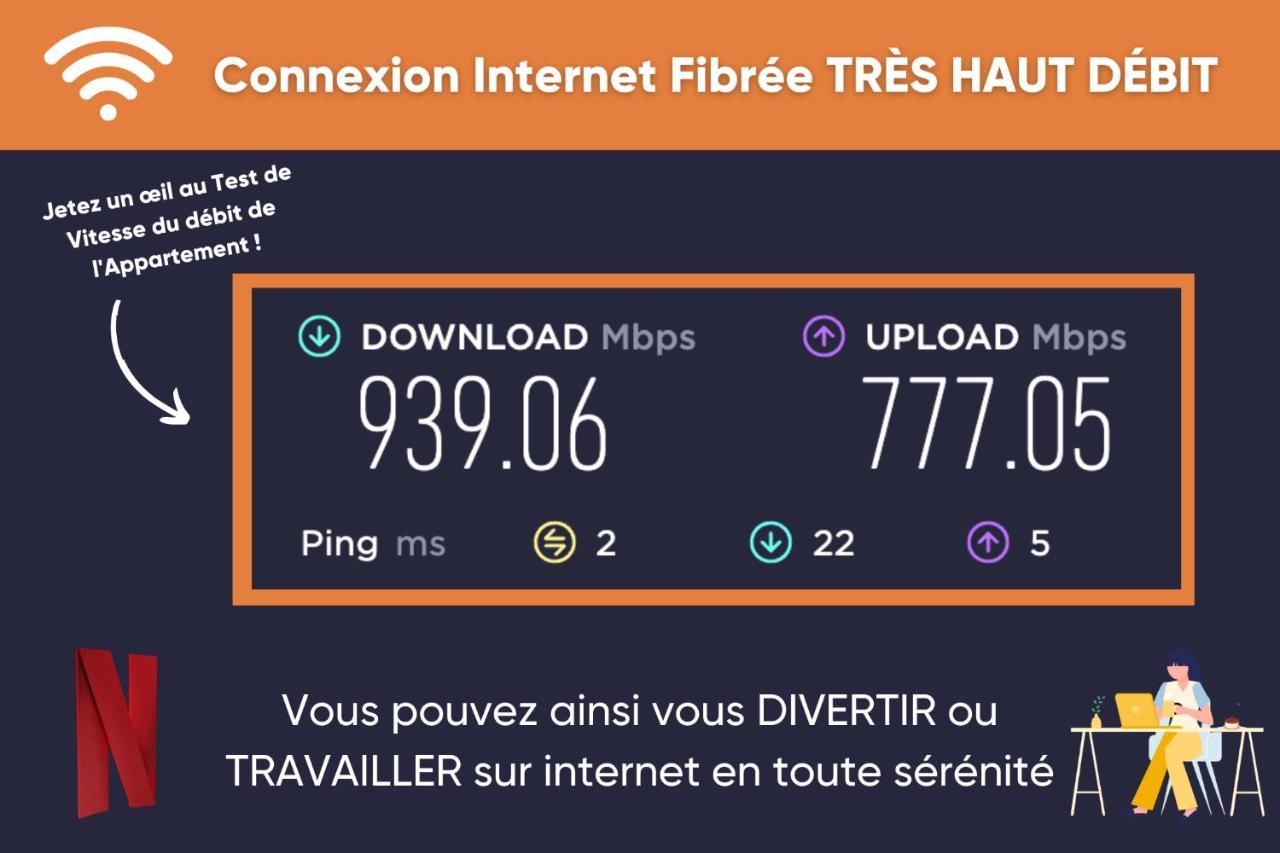 Promenade D'Automne - Netflix & Wifi - Climatisation- Parking Gratuit - Check-In 24H24 - Emplacement Velos - Goodmarning Châlons-en-Champagne Екстериор снимка